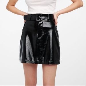 Capulet Lanora leather mini skirt